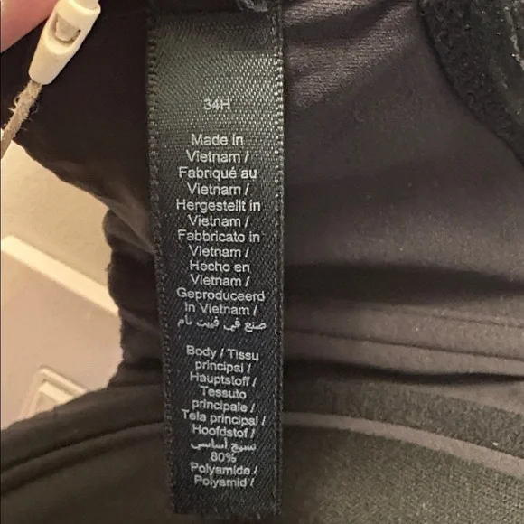 NWT Skims Fits Everybody Strapless Bra in Onyx 34H - Picture 9 of 9